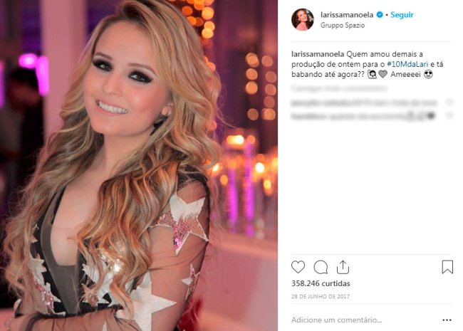 Larissa Manoela Já Tem Uma Nova Mudança De Cabelo Em Mente Algum Palpite