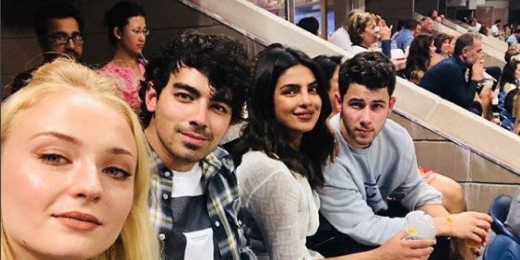 Sophie Turner responde site que chama casamento de Nick e Priyanka de fake