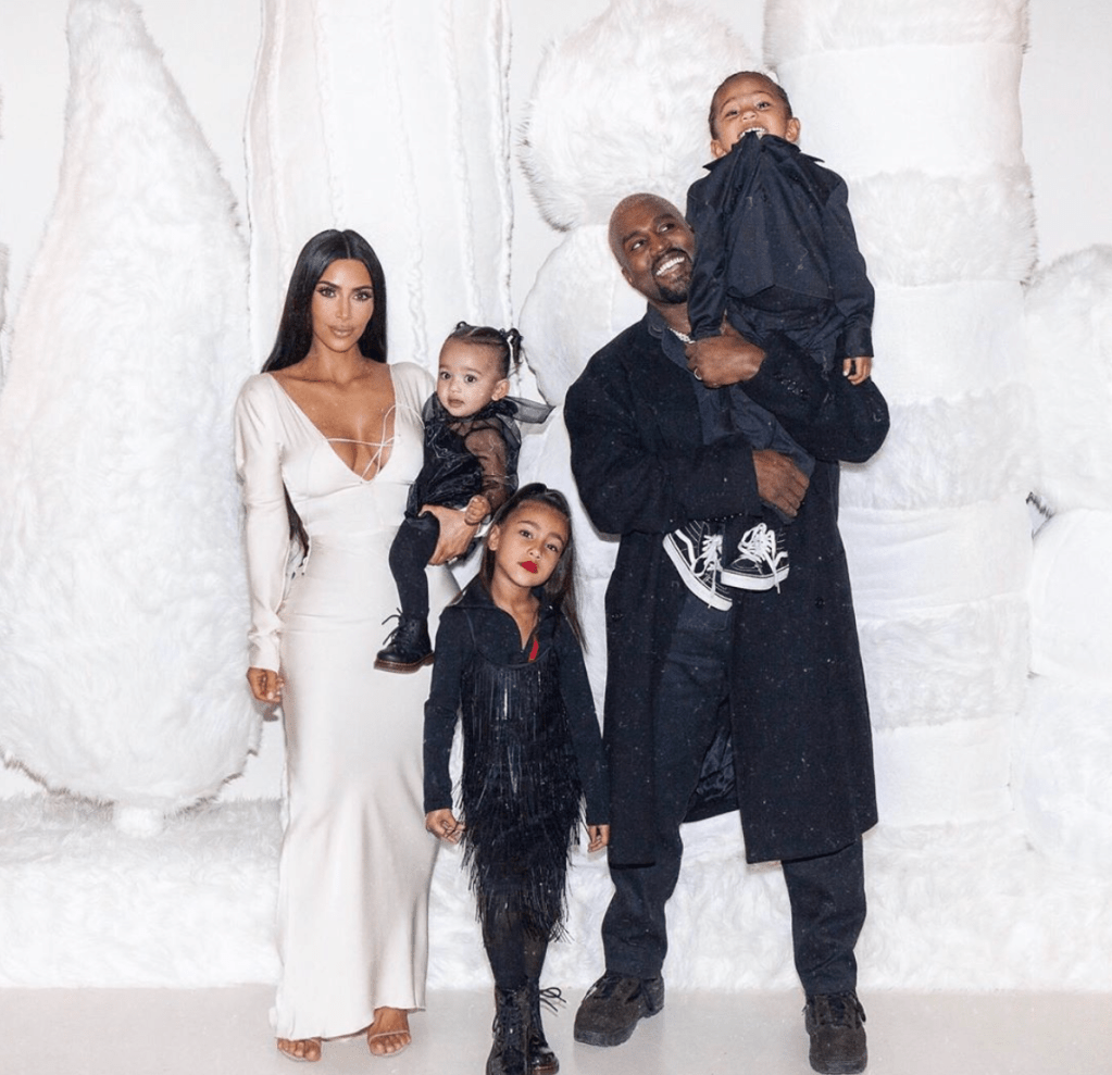 O nome do 4º filho de Kim Kardashian e Kanye West é ainda mais ousado