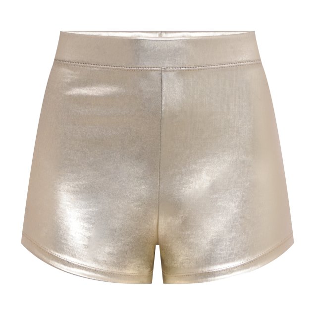Short dourado C&A (R$ 59,99*). Short dourado C&A (R$ 59,99*).