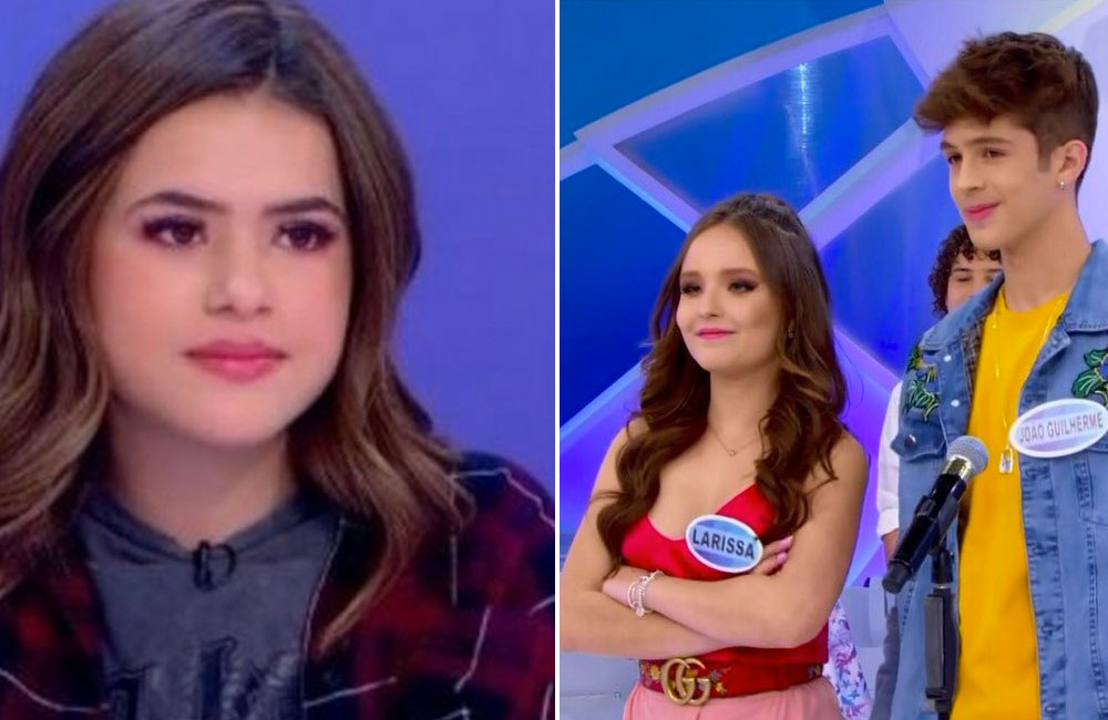 Maisa e Larissa Manoela dão pisão em Silvio Santos