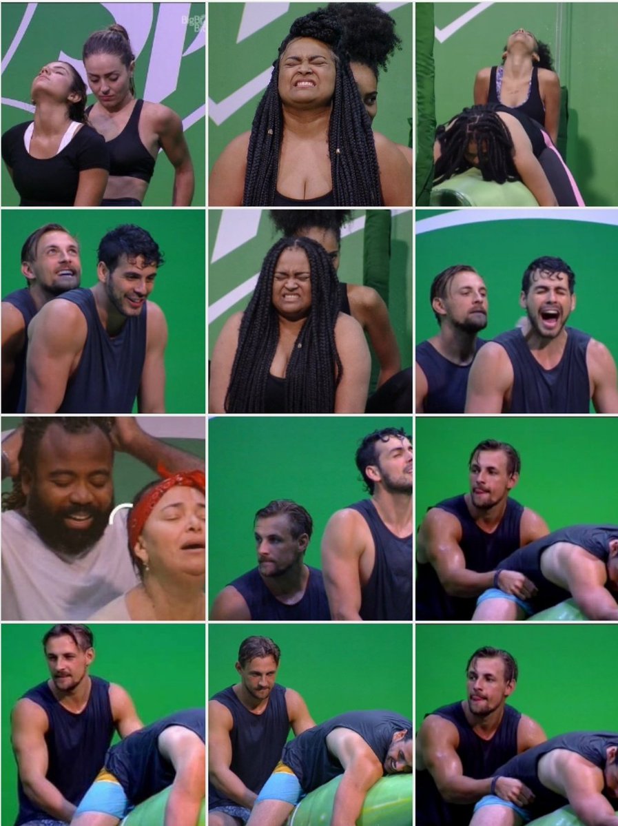 BBB19: prova do líder rende memes proibidões; Danrley e Elana BRILHAM