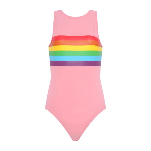 Body arco-íris da C&A (R$ 39,99*). Body arco-íris da C&A (R$ 39,99*).