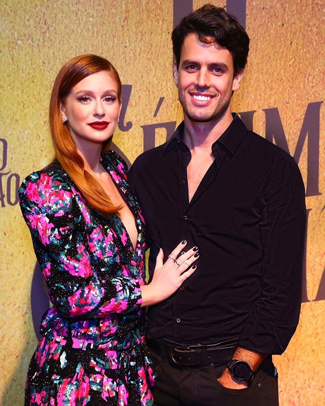 Marido de Marina Ruy Barbosa se declara para atriz no Instagram