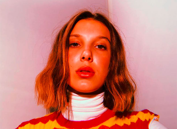 Millie Bobby Brown aparece com cabelo quase na cintura!