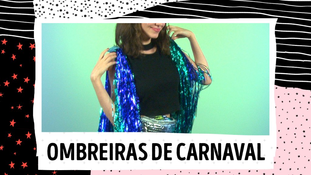 DIY: aprenda a fazer uma ombreira de Carnaval em 2 minutos!