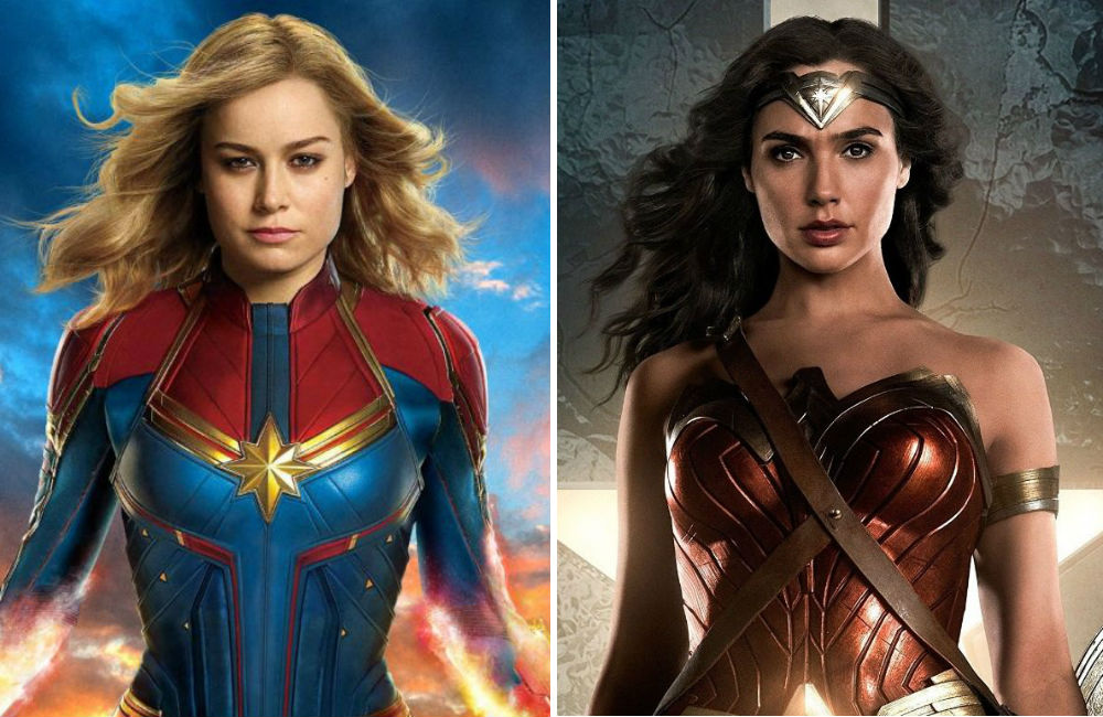 Gal Gadot parabeniza Brie Larson pelo sucesso de Capitã Marvel