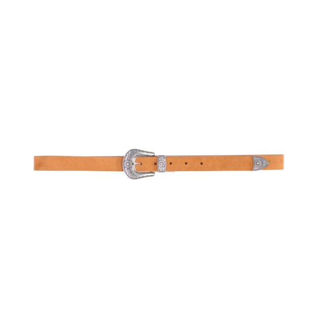 Cinto western caramelo (R$ 25,99*). Cinto western caramelo (R$ 25,99*).