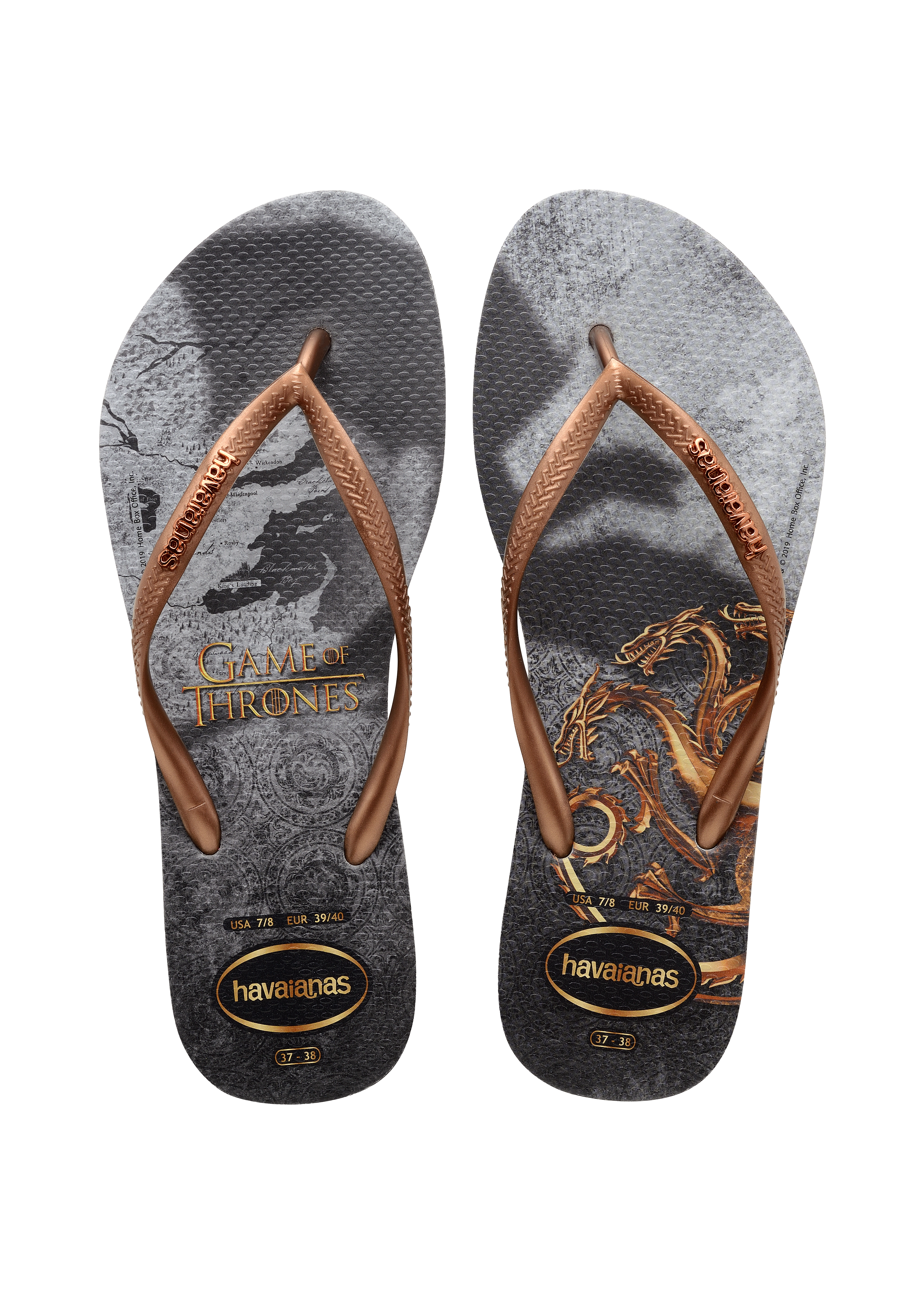 Chinelo da Havaianas inspirado em Game Of Thrones