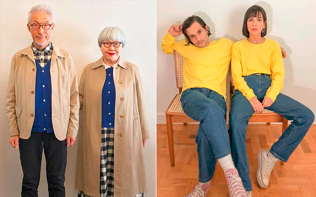 Estes casais usam looks combinandinho e são a coisa mais fofa!