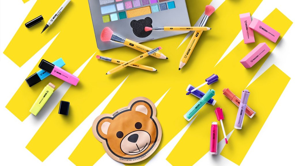 Moschino e Sephora lançam linha de make inspirada em materiais escolares!
