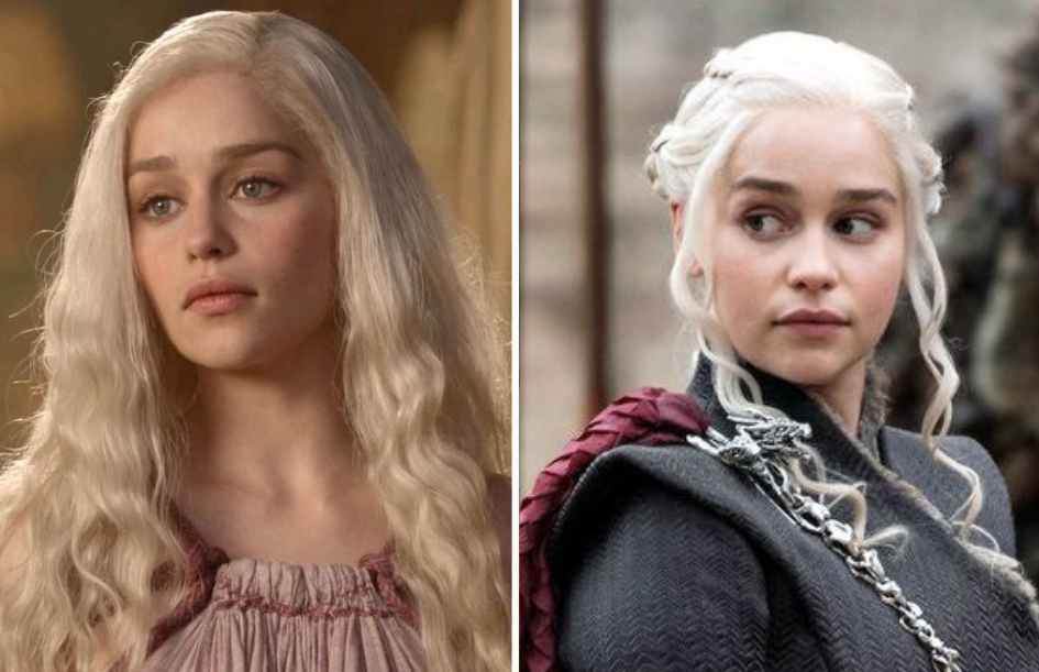 O antes e depois das estrelas de Game of Thrones