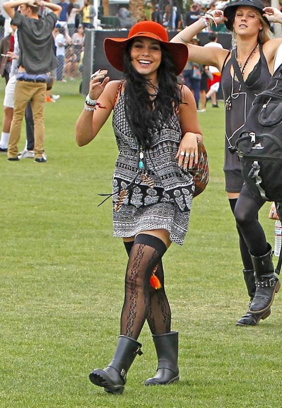 Look Vanessa Hudgens Coachella 2012