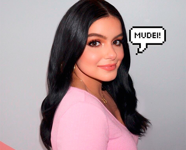 Sereia! Ariel Winter está ruiva e com um corte de cabelo todo desconectado