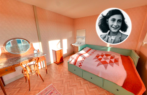 Agora dá pra visitar virtualmente a casa da Anne Frank em Amsterdã!