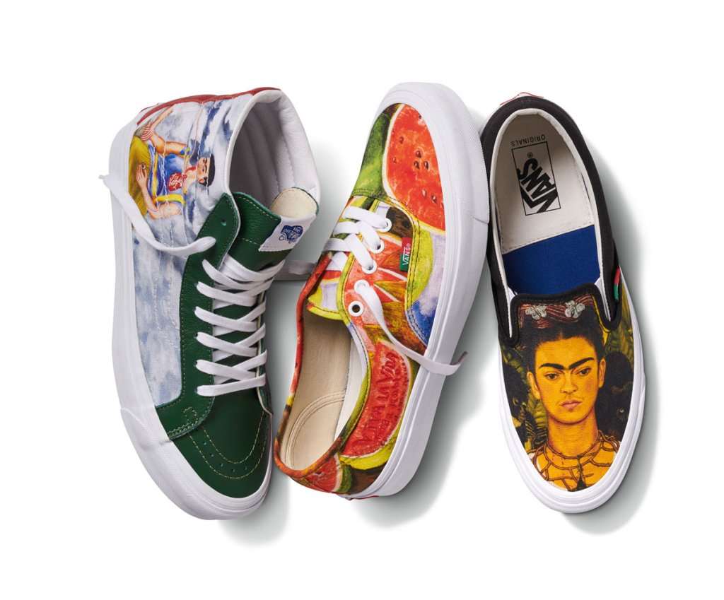 Adoramos esta coleção da Vans inspirada nas pinturas da Frida Kahlo