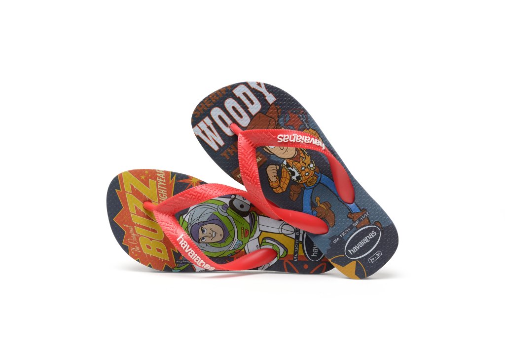 Havaianas lança três chinelos inspirados em Toy Story 4 – e você vai amar!