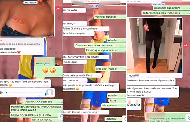 Neymar fala pela primeira vez sobre estupro e expõe conversas de WhatsApp