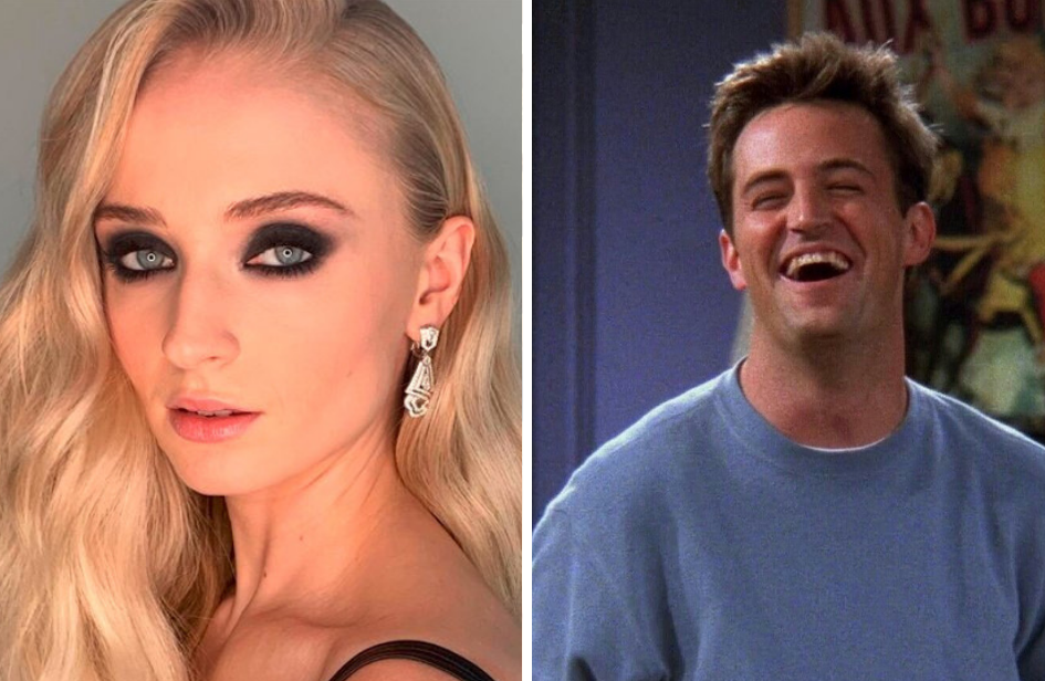 Sophie Turner criou um plano para conhecer o Chandler, de Friends