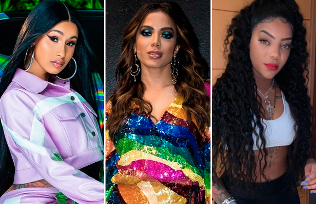 Cardi B posta vídeos ao som de Onda Diferente. Anitta e Ludmilla piram!