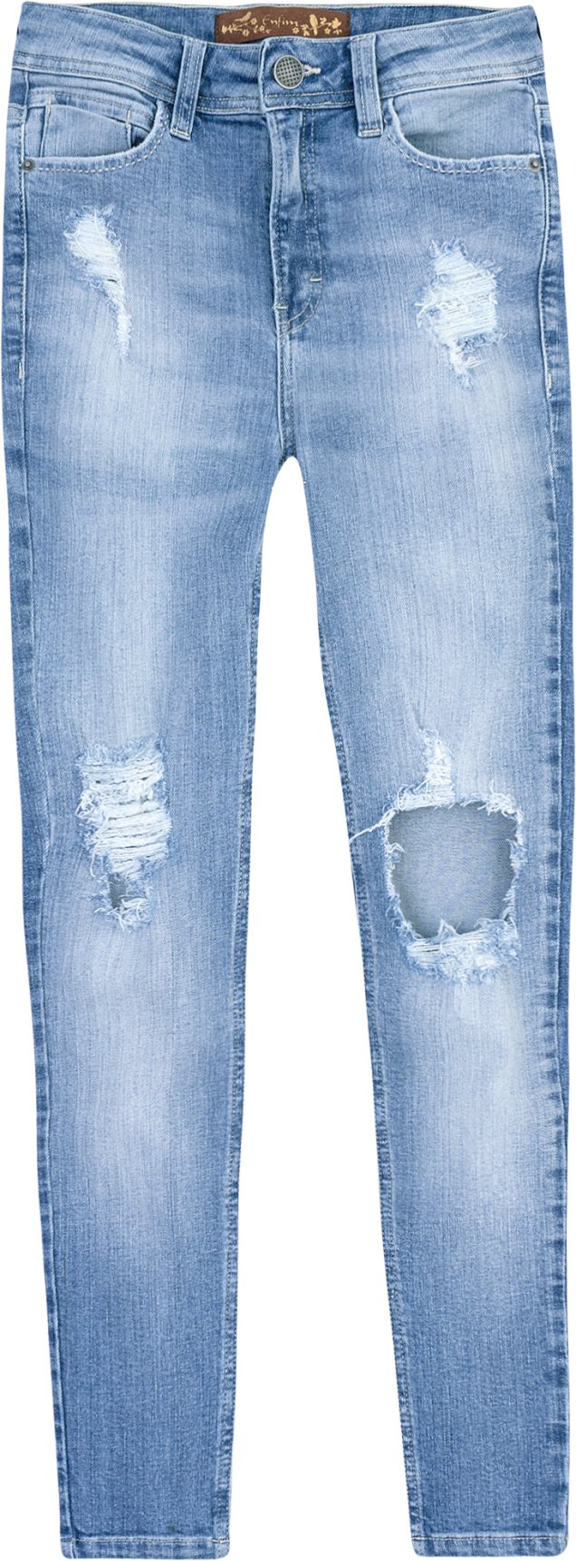 Calça destroyed Enfim (R$ 169,90*). Calça destroyed Enfim (R$ 169,90*).