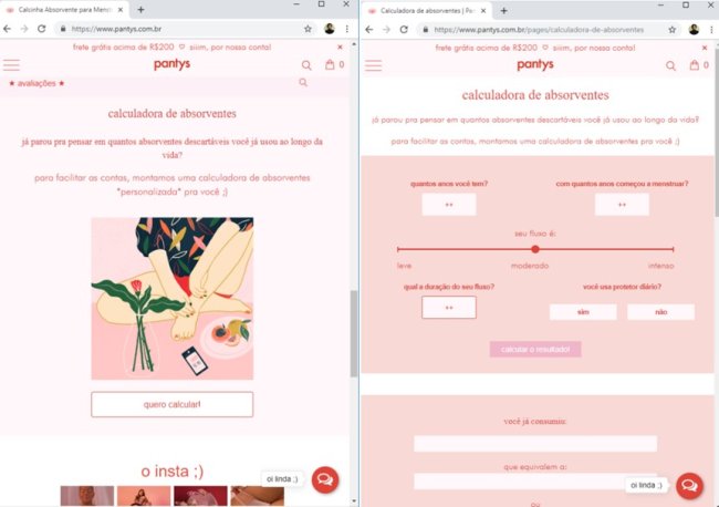 Blog da Galera: visita na Pantys + dúvidas sobre calcinha absorvente