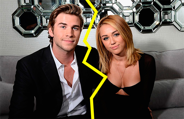 Separação na área! Miley Cyrus e Liam Hemsworth não estão mais juntos