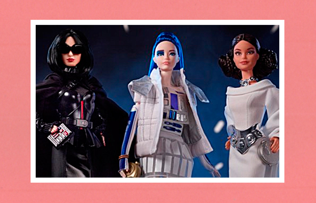 Mattel lança coleção fashionista da Barbie dedicada à saga “Star Wars”