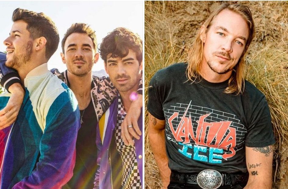 Diplo pede mil desculpas para os Jonas Brothers no clipe de Lonely