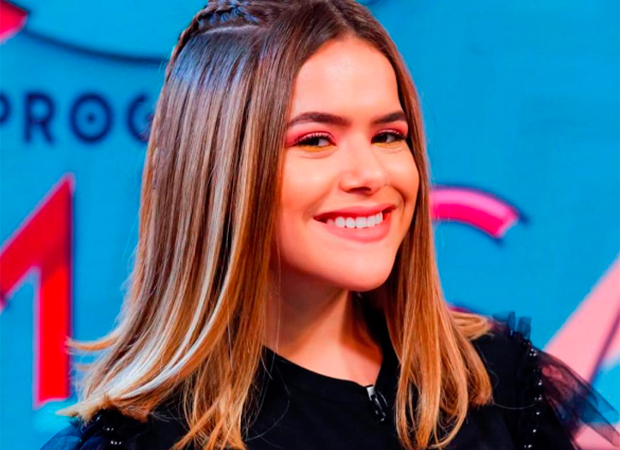 Maisa Silva aposta em delineado com bolinhas coloridas todo divertido!
