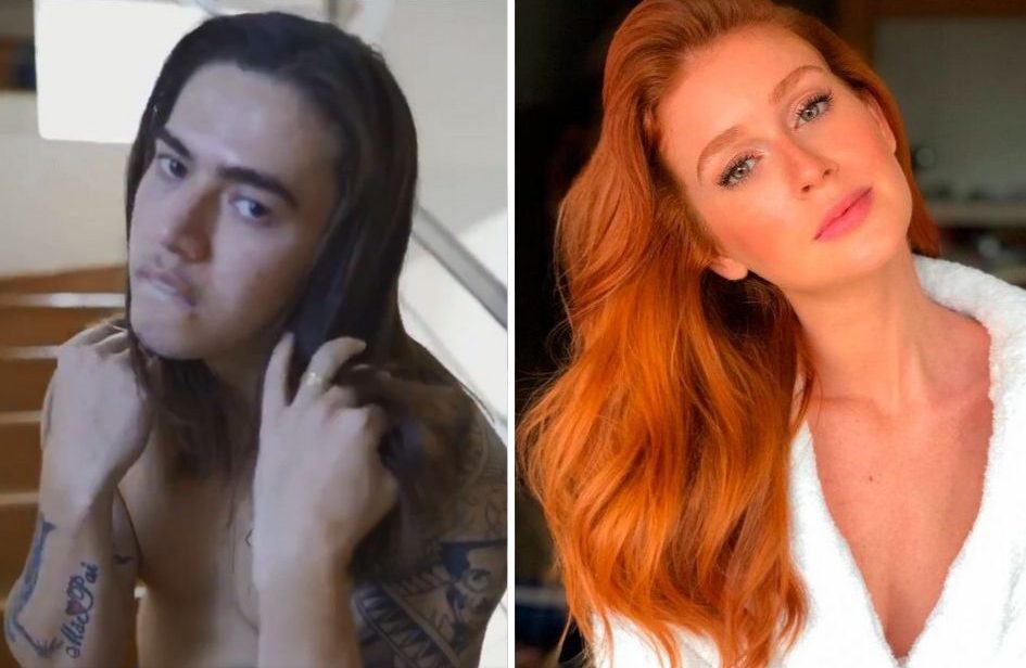 Whindersson Nunes sensualiza em vídeo de zoeira com Marina Ruy Barbosa