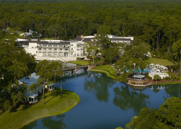 Justin e Hailey Bieber devem se casar no hotel Montage Palmetto Bluff, na cidade de Bluffton, na Carolina do Sul Justin e Hailey Bieber devem se casar no hotel Montage Palmetto Bluff, na cidade de Bluffton, na Carolina do Sul