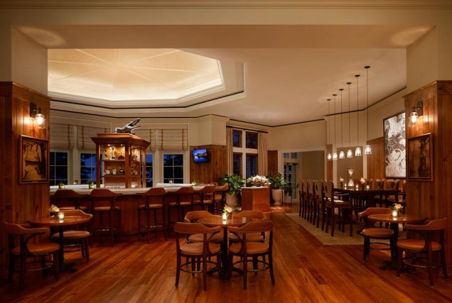 Os dois fecharam algumas áreas comuns do hotel, como o restaurante principal Os dois fecharam algumas áreas comuns do hotel, como o restaurante principal