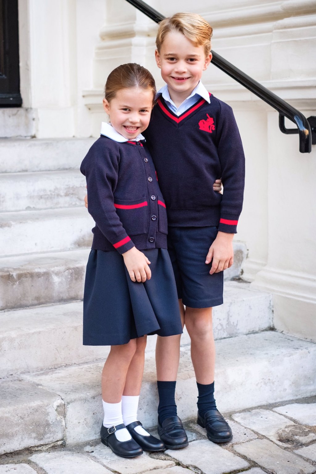 Princesa Charlotte estava bem ansiosa em seu primeiro dia de aula