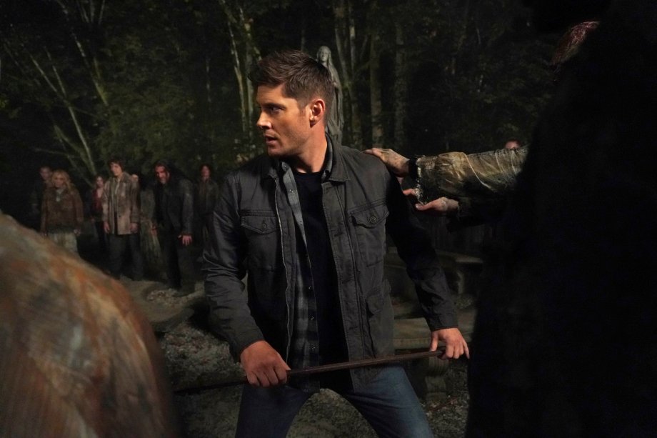 Dean no primeiro episódio da 15ª e última temporada de Supernatural Dean no primeiro episódio da 15ª e última temporada de Supernatural