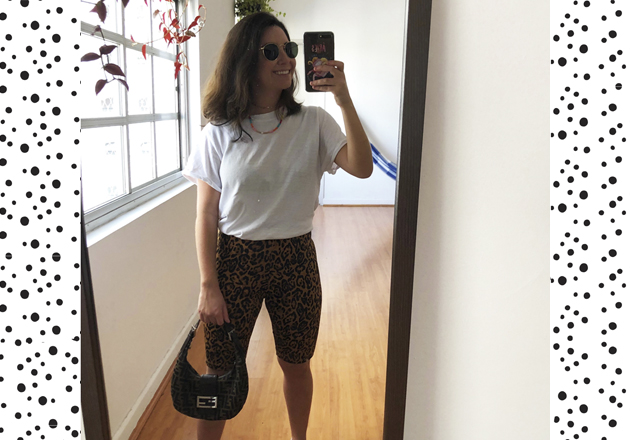 5 looks que comprovam que a bermuda de ciclista de animal print é versátil