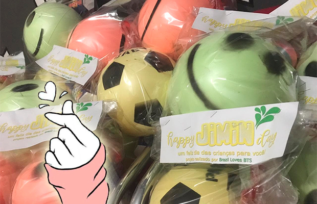 Fã-clube brasileiro do BTS promove ação voluntária no Dia das Crianças
