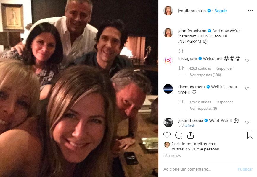 jennifer-aniston-instagram-foto-reuniao-friends jennifer-aniston-instagram-foto-reuniao-friends