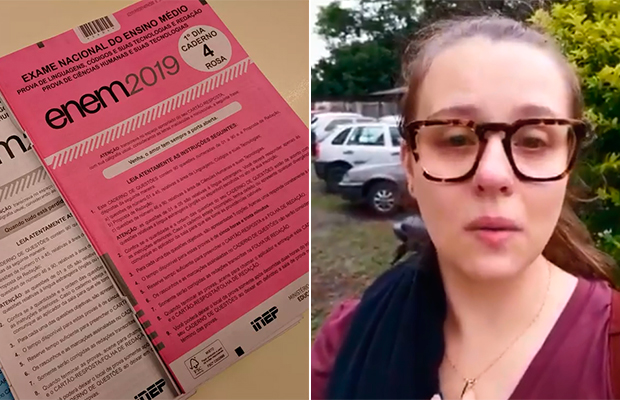 Após eliminação injusta de aluna, candidatos reclamam de fiscais do Enem