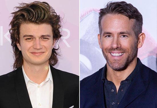 Na CCXP, grade quase cai em cima dos atores Ryan Reynolds e Joe Keery