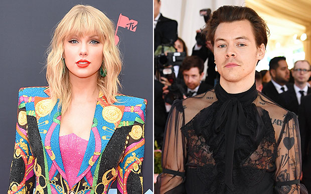 Os fãs estão achando que Taylor Swift emprestou um look para Harry Styles