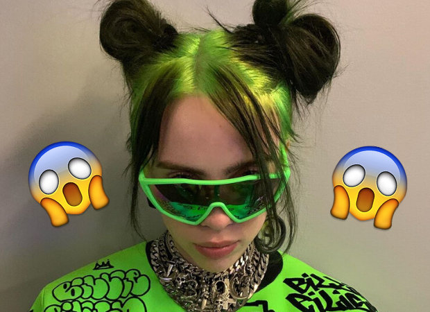 Você não imagina qual é a cor natural do cabelo da Billie Eilish!