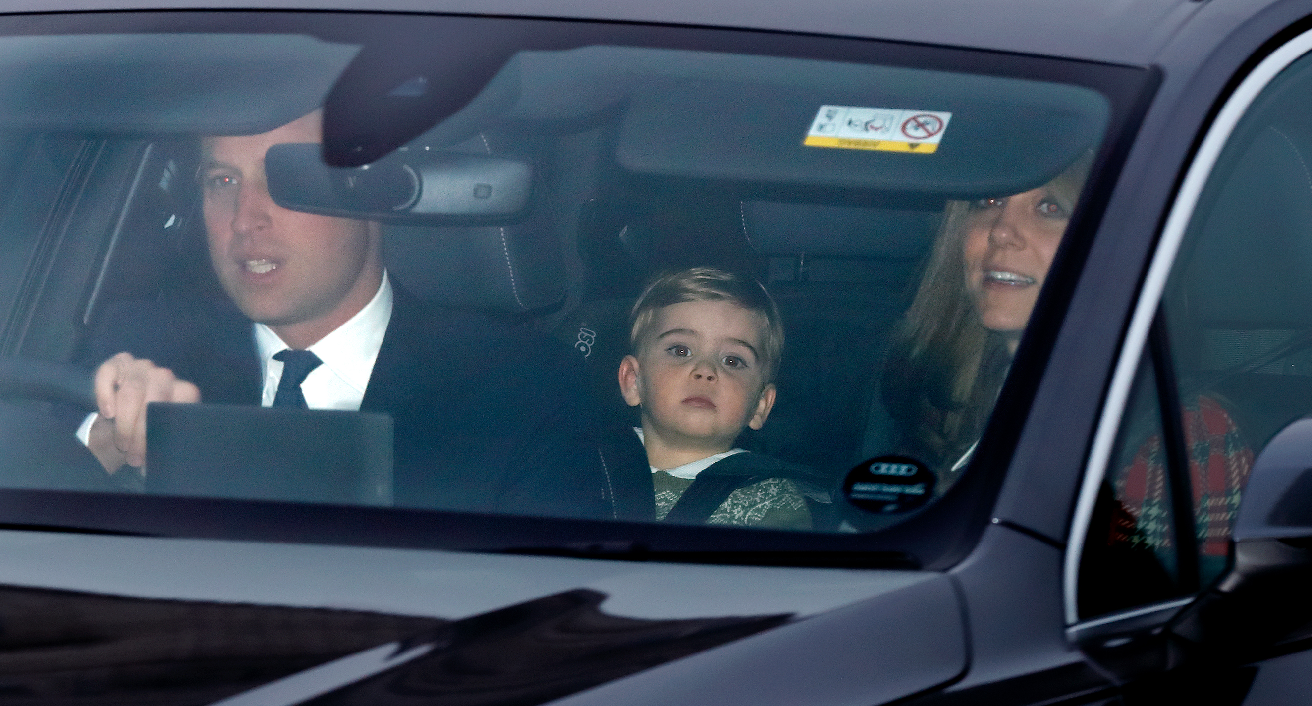 Royal Family Attend Christmas Lunch At Buckingham Palace