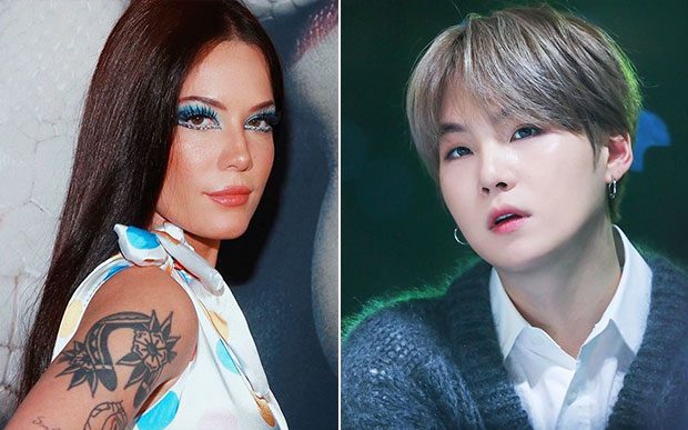 Halsey e Suga, do BTS, lançam nova música. Ouça SUGA’s Interlude!