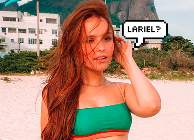 Artista “transforma” Larissa Manoela (ruiva) em Ariel – e encanta a atriz!