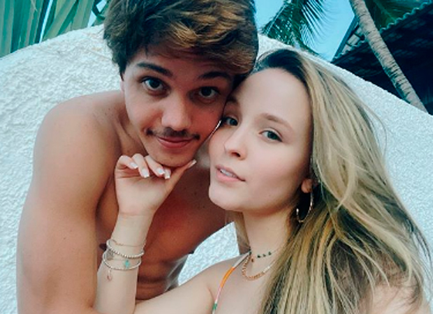 De zoeira, Leo Cidade se confunde com novo cabelo de Larissa Manoela