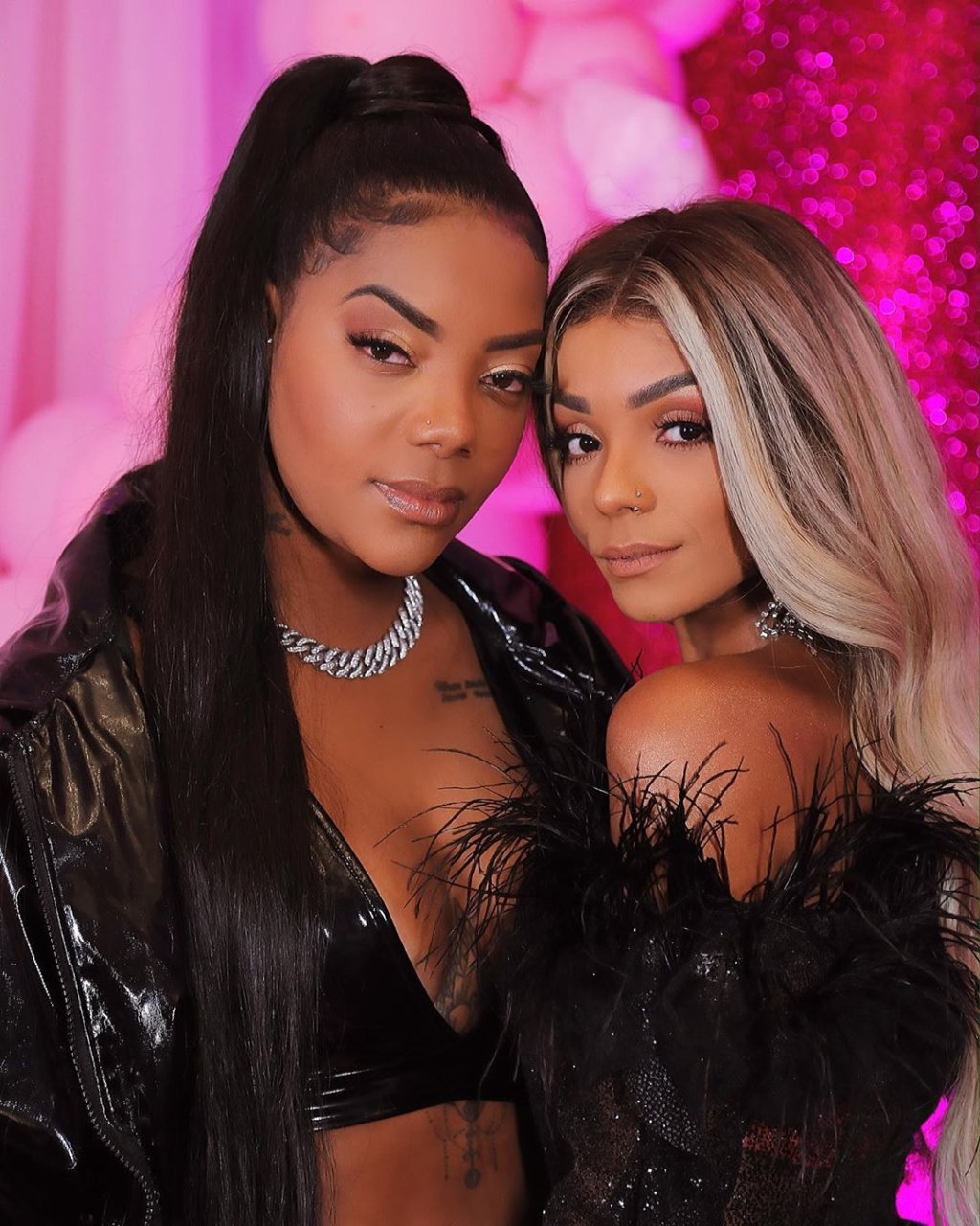 Brunna Gonçalves faz tatuagem com nome de Ludmilla – e a cantora reage