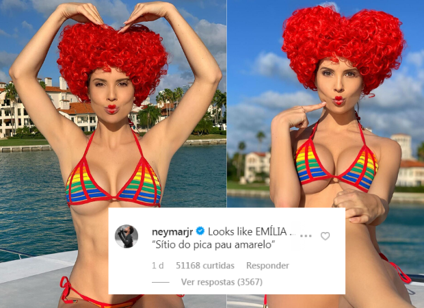 neymar-comentário-cantada