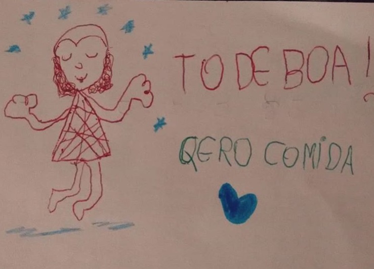 Menina de 6 anos faz sucesso postando desenhos sincerões no Instagram