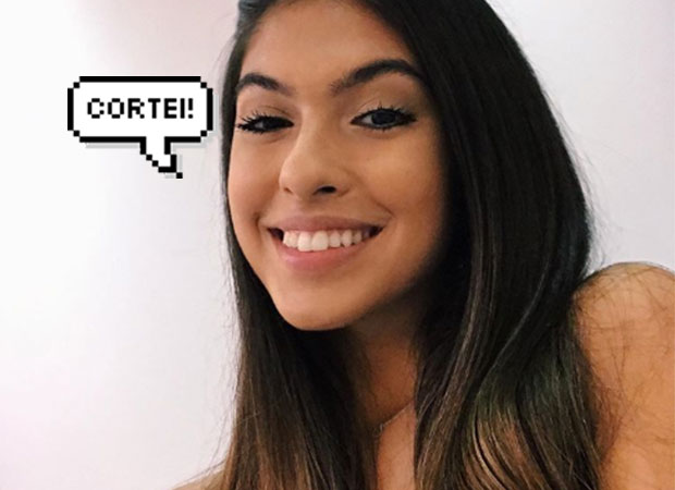 Mudança radical: Fernanda Concon está com o cabelo long bob!